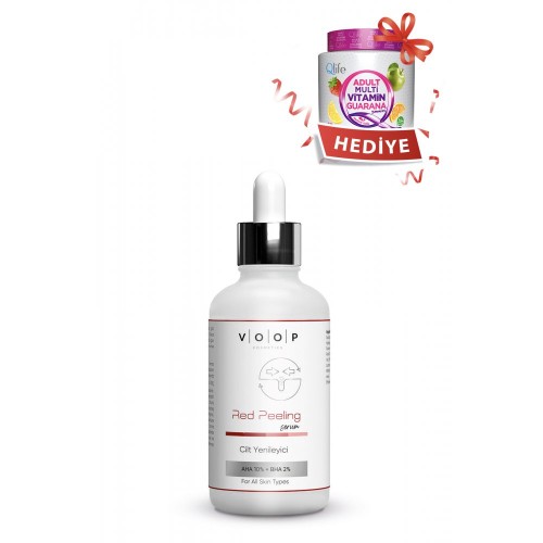 VOOP Red Peeling + Cilt Yenileyici Serum 30 ml + Hediyeli