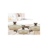 Gülsan Safran Granit Sahan Set 18-20-22 Cm