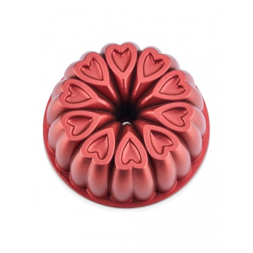 Amboss Ametist Döküm Kek Kalıbı Kırmızı