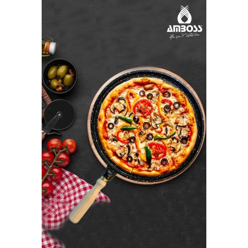 Amboss Vento Döküm 36 cm Pizza Gözleme Tavası
