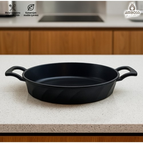 Amboss Vento Titanyum Kaplama Sahan Omlet Tava 22 cm