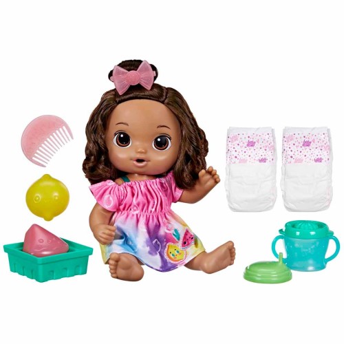 Baby Alive Bebeğimle Eğlenceli Yudumlar Esmer F7357