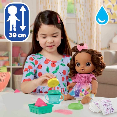 Baby Alive Bebeğimle Eğlenceli Yudumlar Esmer F7357