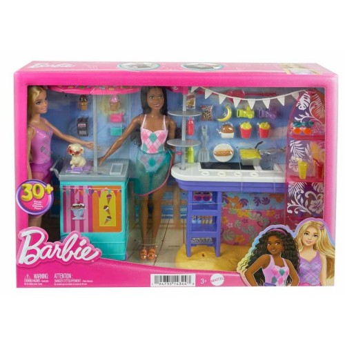 Barbie Brooklyn ve Malibu Bebekleri Oyun Seti HNK99