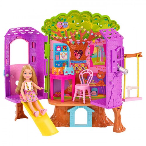 Barbie Chelsea'nin Ağaç Evi HPL70