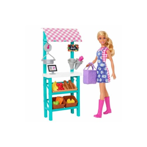 Barbie Çiftçi Pazarı Oyun Seti HCN22