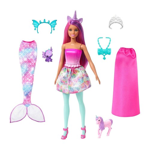 Barbie Dreamtopia Bebek ve Aksesuarları HLC28