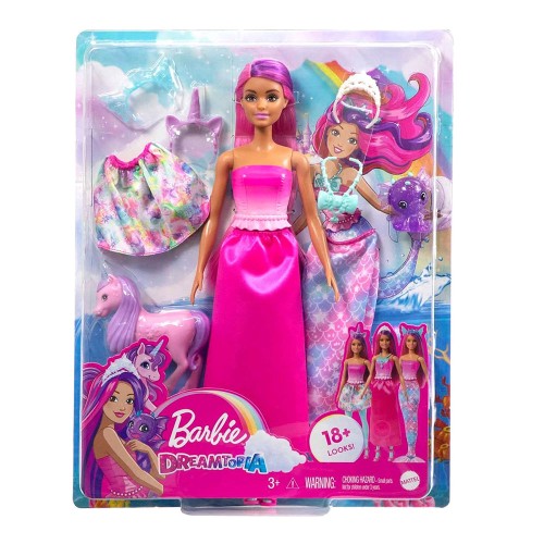 Barbie Dreamtopia Bebek ve Aksesuarları HLC28