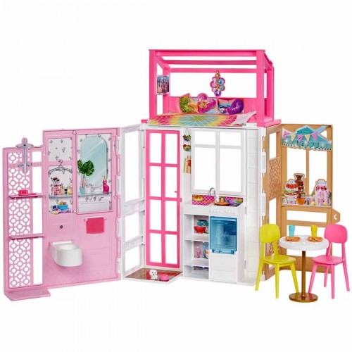 Barbie nin Taşınabilir Portatif Evi HCD47