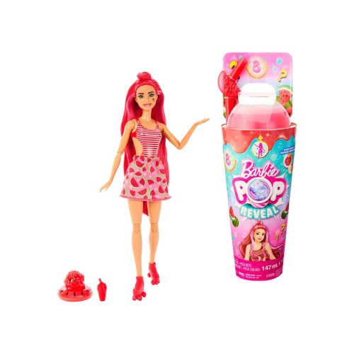 Barbie Pop Reveal Meyve Serisi Karpuz Bebek HNW43