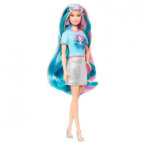 Barbie Sonsuz Saç Eğlencesi Bebek GHN04