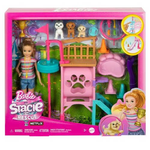 Barbie Stacie'nin Köpekçik Oyun Parkı HRM10 Barbie Stacie'nin Köpekçik Oyun Parkı HRM10
