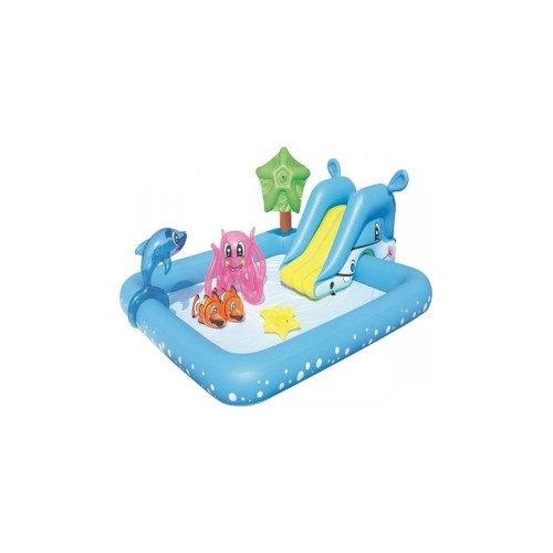 Bestway Kaydıraklı Fıskiyeli Havuz 53052 + Pompa