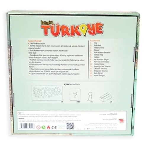 Toli Games Bilgin Türkiye Zeka Oyunu