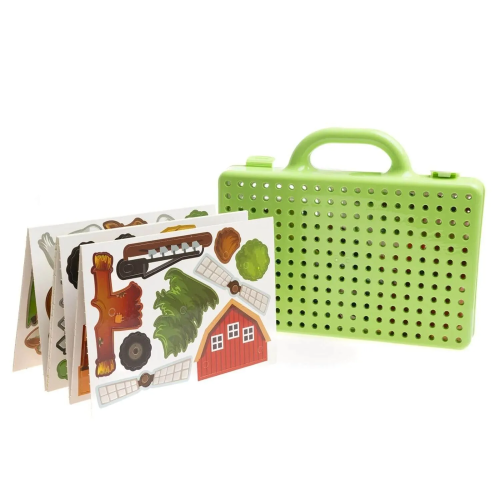 Birlik Oyuncak 3D Stem Eğitici Matkap Seti Çiftlik Hayvanları