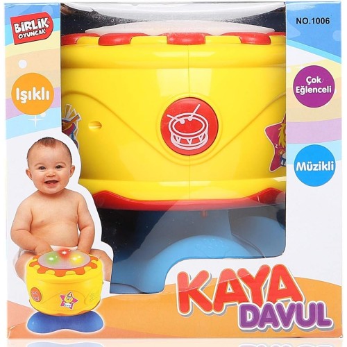 Birlik Oyuncak Işıklı Sesli Kaya Davul