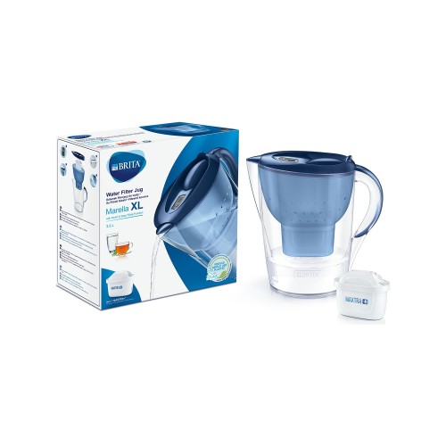 Brita Marella XL Filtreli Su Arıtmalı Sürahi 3,5 Litre (Mavi)