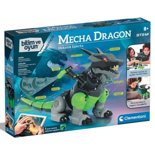 Clementoni 64326 Robotik Laboratuvarı Mecha Dragon