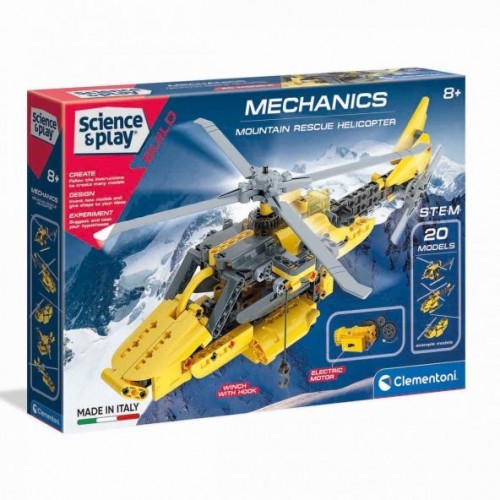 Clementoni 75063TR Mekanik Laboratuvarı - Kurtarma Helikopteri