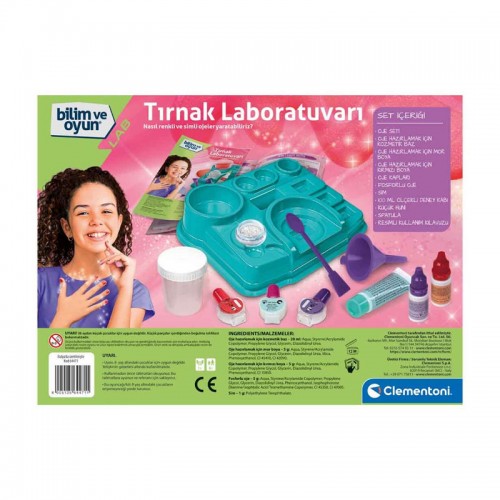 Clementoni Bilim ve Oyun Tırnak Labaratuvarı 64471