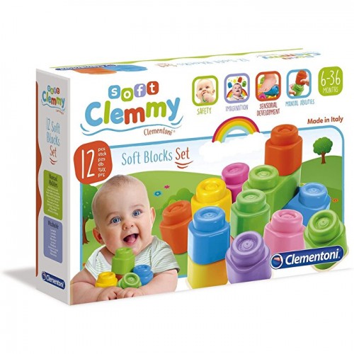 Clementoni Clemmy Yumuşak Blok Seti 12 Parça 14706