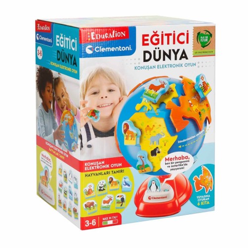 Clementoni Eğitici Dünya Oyun Seti 64816