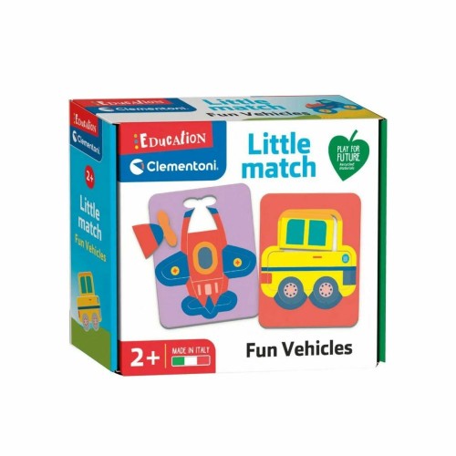 Clementoni Little Match Eğlenceli Araçlar 16718