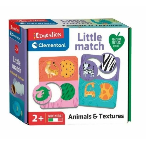 Clementoni Little Match Hayvanlar ve Dokular 16719 Clementoni Little Match Hayvanlar ve Dokular 16719