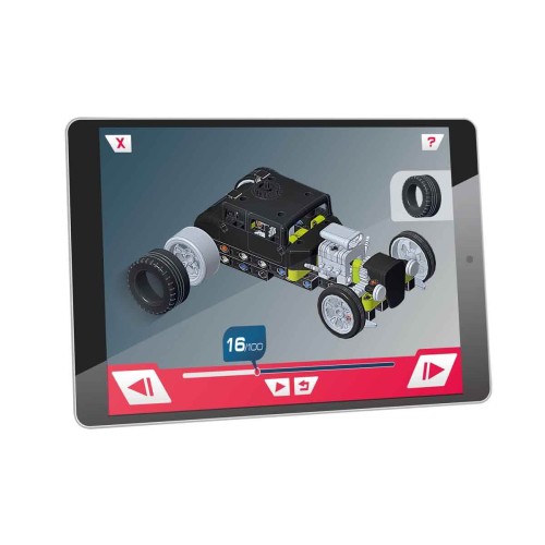 Clementoni Mekanik Laboratuvarı 75076TR Hot Road ve Race Truck