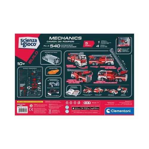 Clementoni Mekanik Laboratuvarı İtfaiye Aracı 75068TR Clementoni Mekanik Laboratuvarı İtfaiye Aracı 75068TR