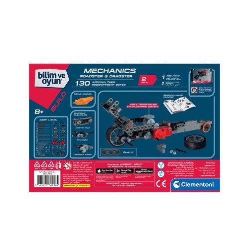 Clementoni Mekanik Laboratuvarı Roadstar & Dragstar 75079TR