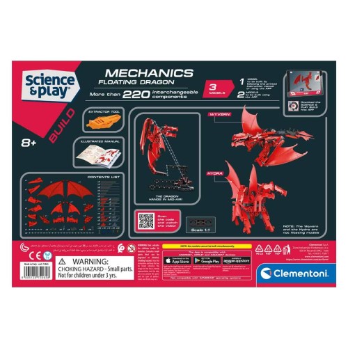 Clementoni Mekanik Laboratuvarı Uçan Ejderha 75065TR
