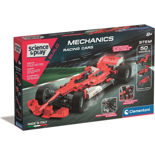 Clementoni Mekanik Laboratuvarı Yarış Arabaları Formula 1 80132TR