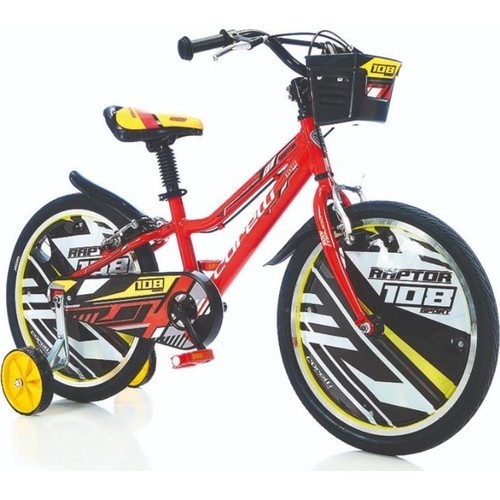 Corelli Raptor 20 Jant Bisiklet Kırmızı-Siyah