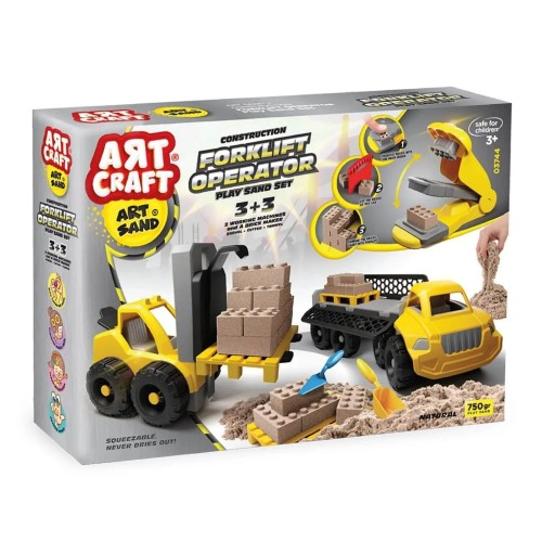 Dede Art Craft Forklift Operatör Kum Seti 750 gr 03744 Dede Art Craft Forklift Operatör Kum Seti 750 gr 03744