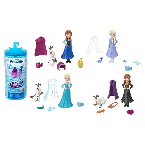 Disney Frozen Color Reveal Renk Değiştiren Prenses Bebekler HMB83