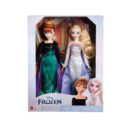 Disney Frozen Prensesleri Anna ve Elsa 2li Paket HMK51 Disney Frozen Prensesleri Anna ve Elsa 2li Paket HMK51