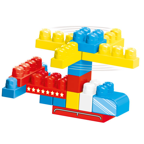 Dolu Baskılı Torbada Buyuk Bloklar 100 Parça 5020