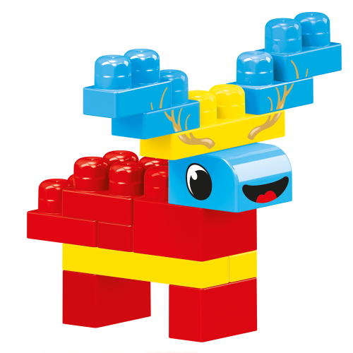 Dolu Baskılı Torbada Buyuk Bloklar 100 Parça 5020