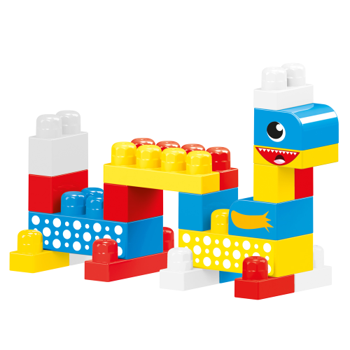 Dolu Baskılı Torbada Buyuk Bloklar 100 Parça 5020