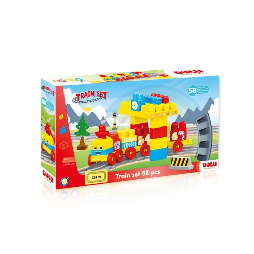 Dolu Tren Set 58 Parça 5081 Dolu Tren Set 58 Parça 5081