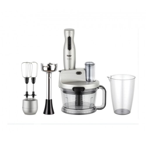 Fakir Mr Chef Quadro Silver Stone Blender Set Fakir Mr Chef Quadro Silver Stone Blender Set