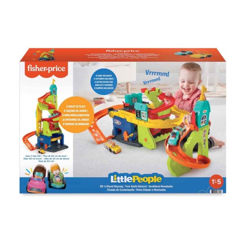 Fisher Price Little People Wheelies Şehri Oyun Seti HBD77