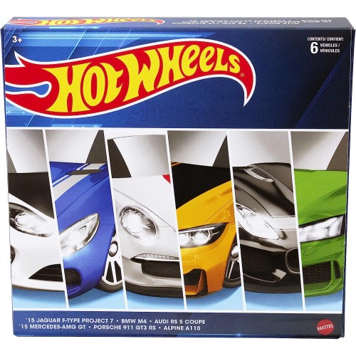 Hot Wheels Avrupa Araba Kültürü 6 lı Araba Seti HDH51 - 0710