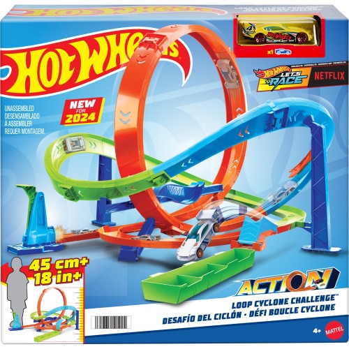 Hot Wheels Bumerang Çemberli Yarış Pisti HTK16