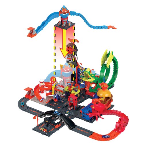 Hot Wheels Düşman Yaratıklar Oyun Seti HDR29-HDR30