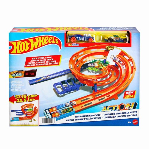 Hot Wheels İkili Yarış ve Akrobasi Pisti HTK17