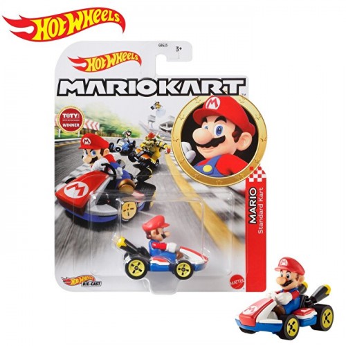 Hot Wheels Mario Kart Karakter Araçlar Mario GBG25-GBG26
