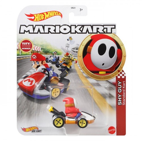 Hot Wheels Mario Kart Karakter Araçlar Mario GBG25-GRN25
