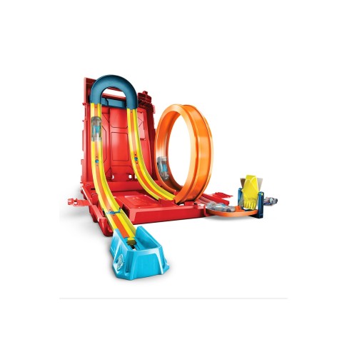 Hot Wheels Track Builder Unlimited Benzin Bidonu Akrobasi Seti HDX78